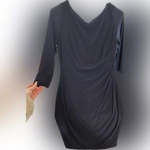 RALPH LAUREN double-lined body-con dress